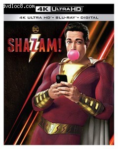 Shazam! [4K Ultra HD + Blu-ray + Digital] Cover
