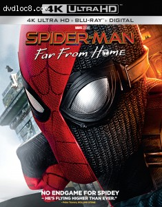 Spider-Man: Far from Home [4K Ultra HD + Blu-ray + Digital] Cover