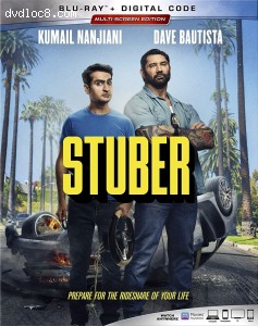 Stuber [Blu-ray + Digital] Cover
