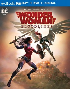 Wonder Woman: Bloodlines [Blu-ray + DVD + Digital] Cover
