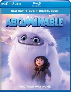 Abominable [Blu-ray + DVD + Digital] Cover