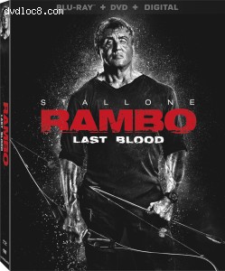 Rambo: Last Blood [Blu-ray + DVD + Digital] Cover
