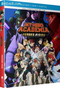 My Hero Academia: Heroes Rising [Blu-ray + DVD + Digital] Cover