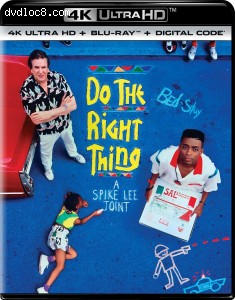 Do the Right Thing [4K Ultra HD + Blu-ray + Digital] Cover