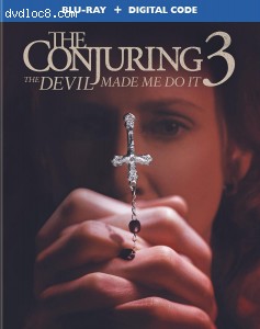Conjuring 3, The: The Devil Made Me Do It [Blu-ray + Digital] Cover