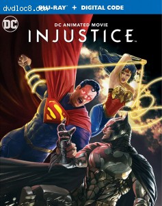 Injustice [Blu-ray + Digital] Cover