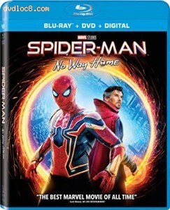 Spider-Man: No Way Home [Blu-ray + DVD + Digital] Cover