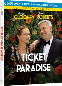 Ticket to Paradise [Blu-ray + DVD + Digital] Cover