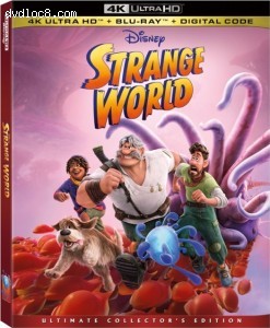 Strange World (Disney Movie Club Exclusive) [4K Ultra HD + Blu-ray + Digita] Cover