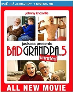 Jackass Presents: Bad Grandpa .5 (Blu-Ray + Digital) Cover