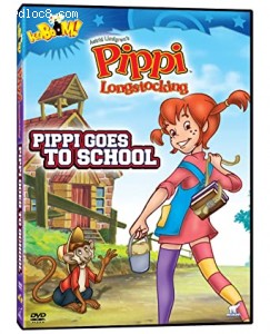 Pippi Longstocking: Pippi Goes to School Cover