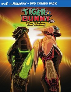 Tiger &amp; Bunny: The Movie - The Rising (Blu-ray + DVD Combo) Cover