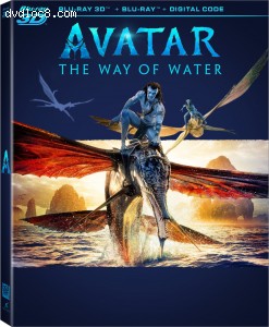 Avatar: The Way of Water [Blu-ray 3D + Blu-ray + Digital] Cover