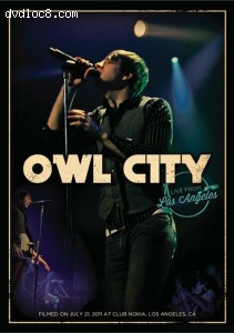 Owl City: Live In Los Angeles Cover