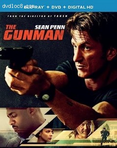 Gunman, The (Blu-Ray + DVD + Digital) Cover
