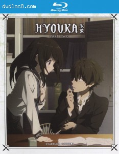 Hyouka: The Complete Series - Part Two (Blu-ray + DVD Combo Pack) Cover