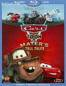 Cars Toons: Mater's Tall Tales (Blu-ray + DVD Combo) Cover