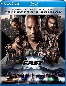 Fast X [Blu-ray + DVD + Digital] Cover
