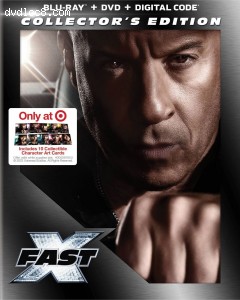 Fast X (Target Exclusive) [Blu-ray + DVD + Digital] Cover
