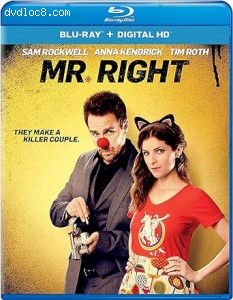 Mr. Right [Blu-Ray + Digital] Cover