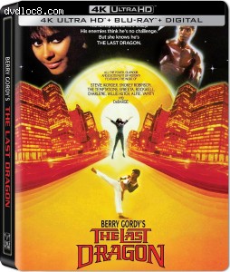 Last Dragon, The (SteelBook) [4K Ultra HD + Blu-ray + Digital] Cover