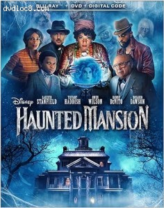 Haunted Mansion [Blu-ray + DVD + Digital] Cover
