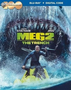 Meg 2: The Trench [Blu-ray + Digital] Cover