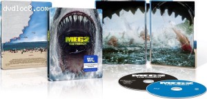 Meg 2: The Trench (Best Buy Exclusive SteelBook) [4K Ultra HD + Blu-ray + Digital] Cover