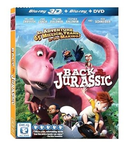 Back to the Jurassic [Blu-Ray 3D + Blu-Ray + DVD] Cover