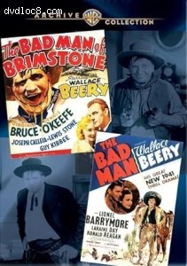 Wallace Beery Double Feature (The Bad Man of Brimstone / The Bad Man) Cover