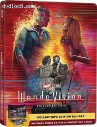WandaVision: The Complete Series (Collector's Edition Steelbook) [Blu-ray] Cover