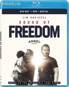 Sound of Freedom [Blu-ray + DVD + Digital] Cover