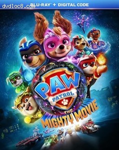Paw Patrol: The Mighty Movie [Blu-ray + Digital HD] Cover