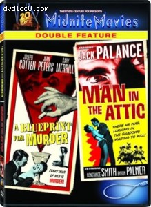 Blueprint for Murder, A / Man in the Attic (Midnite Movies Double Feature) Cover