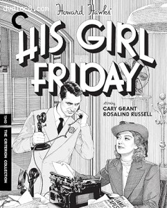 His Girl Friday (The Criterion Collection) [Blu-Ray] Cover
