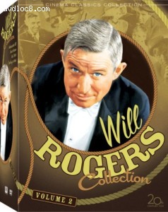 Will Rogers Collection: Vol. 2 (Ambassador Bill / David Harum / Mr. Skitch / Too Busy to Work) Cover