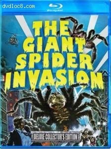 Giant Spider Invasion, The (Deluxe Collector's Edition) [Blu-Ray + DVD + CD] Cover