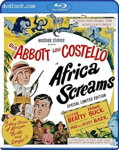 Africa Screams (Special Limited Edition) [Blu-Ray] Cover