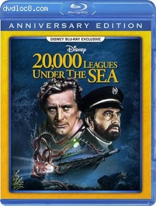 20,000 Leagues Under the Sea (Anniversary Edition) [Blu-Ray] Cover