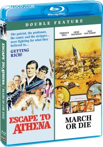 Escape to Athena / March or Die (Double Feature - Limited Edition) [Blu-Ray] Cover