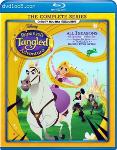 Rapunzel's Tangled Adventure: The Complete Series [Blu-Ray] Cover