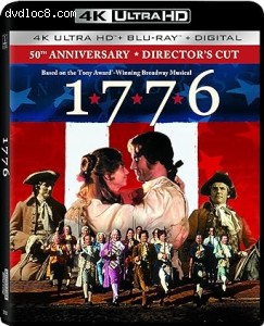 1776 (50th Anniversary Director's Cut) [4K Ultra HD + Blu-Ray + Digital] Cover