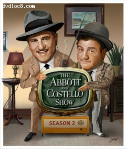Abbott and Costello Show: Season 2, The [Blu-Ray] Cover