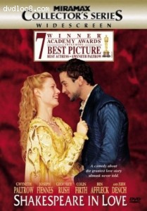 Shakespeare In Love: Special Edition Cover