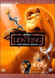 Lion King, The: Special Edition Cover