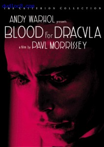 Blood for Dracula - Criterion Collection Cover