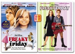 Freaky Friday 2-pack (1977 &amp; 2003 Versions) Cover