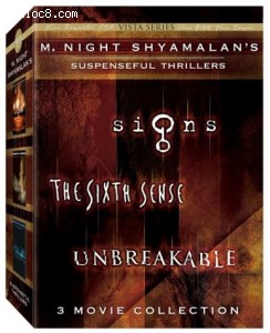 M. Night Shyamalan 3-Pack Cover