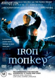 Iron Monkey (Siunin Wong Fei-hung tsi Titmalau): Platinum Edition Cover