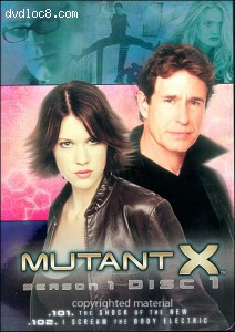 Mutant X - Season 1 - Disc 1 Cover